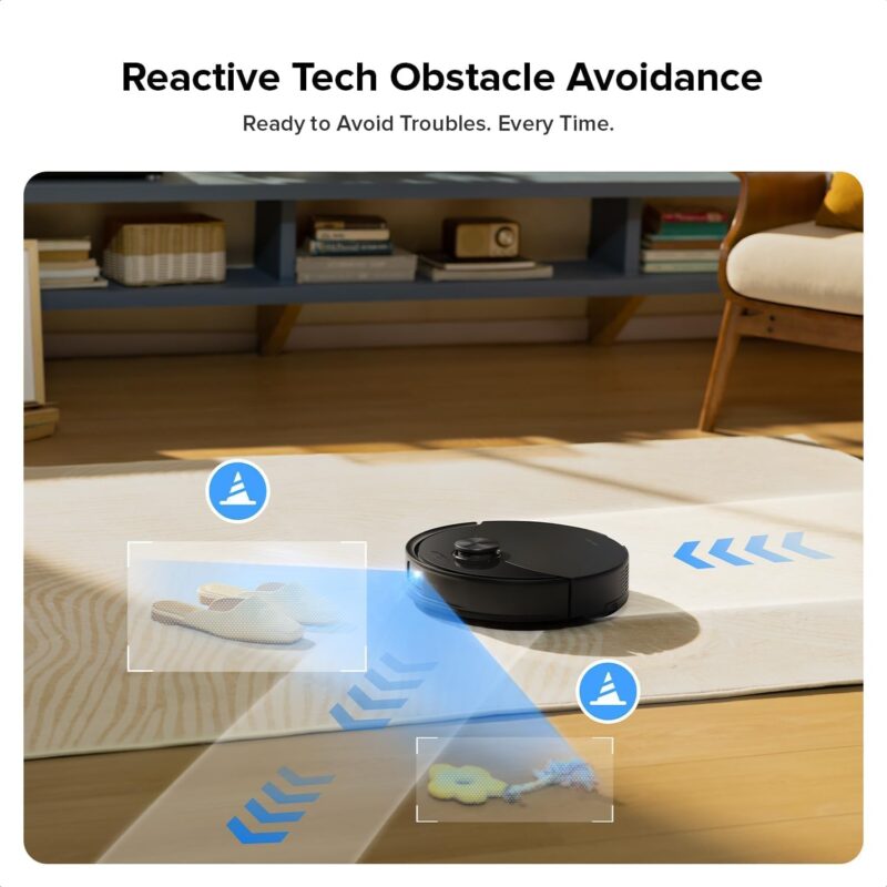 Roborock Q10 VF+ robotski usisavač, crni