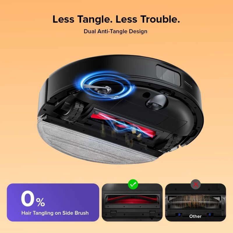 Roborock Q10 VF+ robotski usisavač, crni