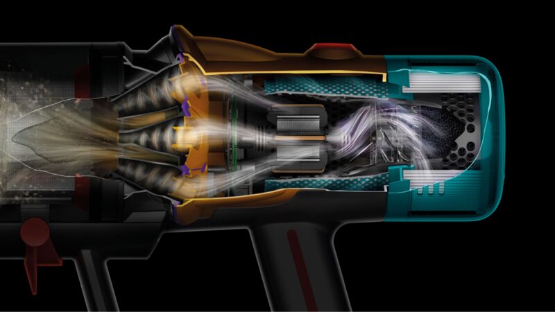 Dyson Bežični usisivač V12s Detect Slim Submarine
