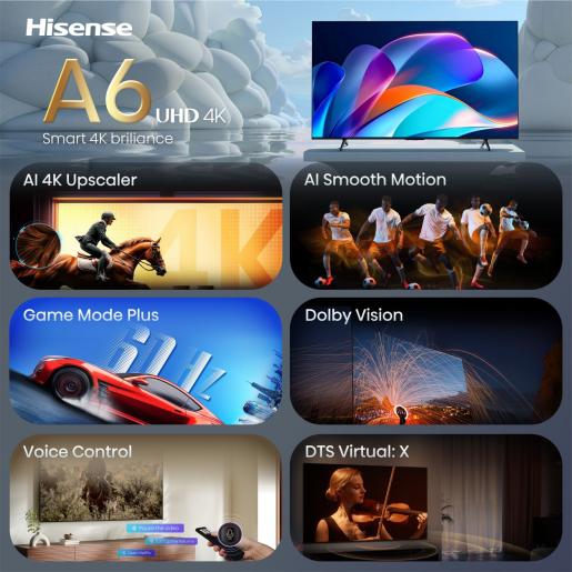 Televizor HISENSE 43A6S 2026 DLED 4K (43”)